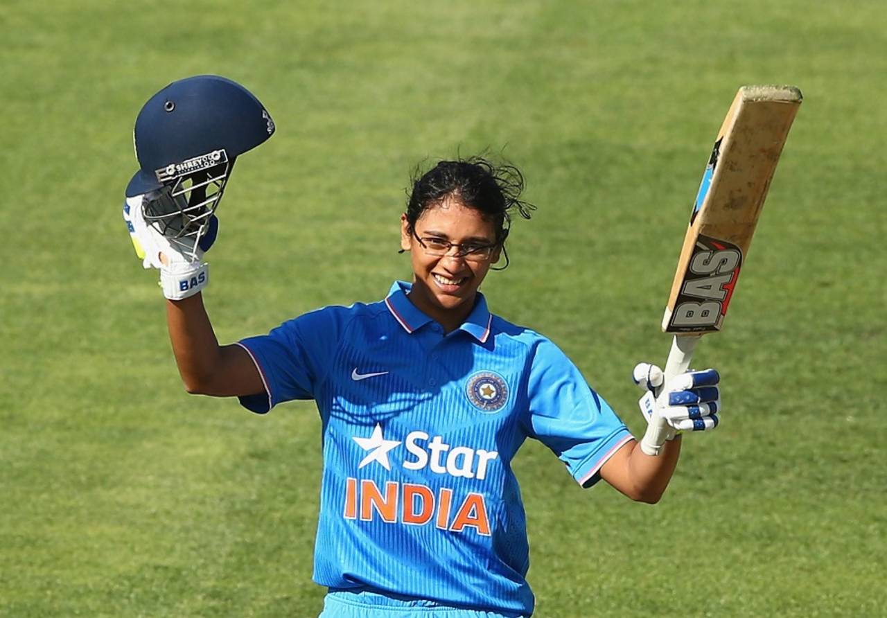 Smriti Mandhana struck her maiden century, Australia v India, 2nd Women's ODI, Hobart, February 5, 2016
