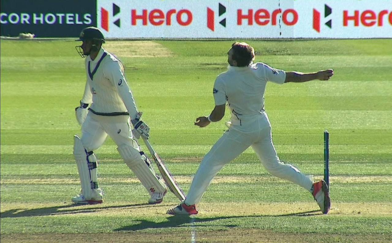 Incorrect calls, like the one that let Adam Voges off in the Wellington Test, also cause delays, slowing over rates