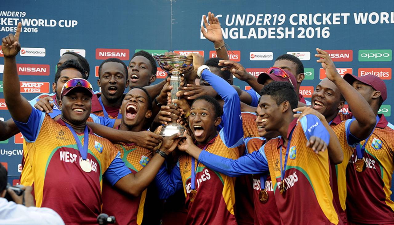 Ian Bishop has praised the victorious West Indies' Under-19s for their ability to learn from each game, their versatility, and their match awareness&nbsp;&nbsp;&bull;&nbsp;&nbsp;Getty Images