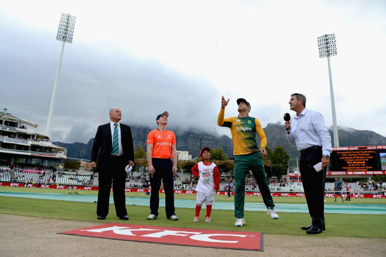 Beneath cloudy skies in Cape Town, South Africa opted to bowl&nbsp;&nbsp;&bull;&nbsp;&nbsp;Getty Images
