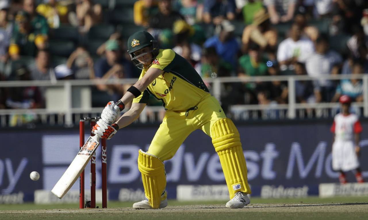 Steven Smith said that if Australia could make good use of the first six to ten overs, it would hold them in good stead for the rest of the innings&nbsp;&nbsp;&bull;&nbsp;&nbsp;Associated Press