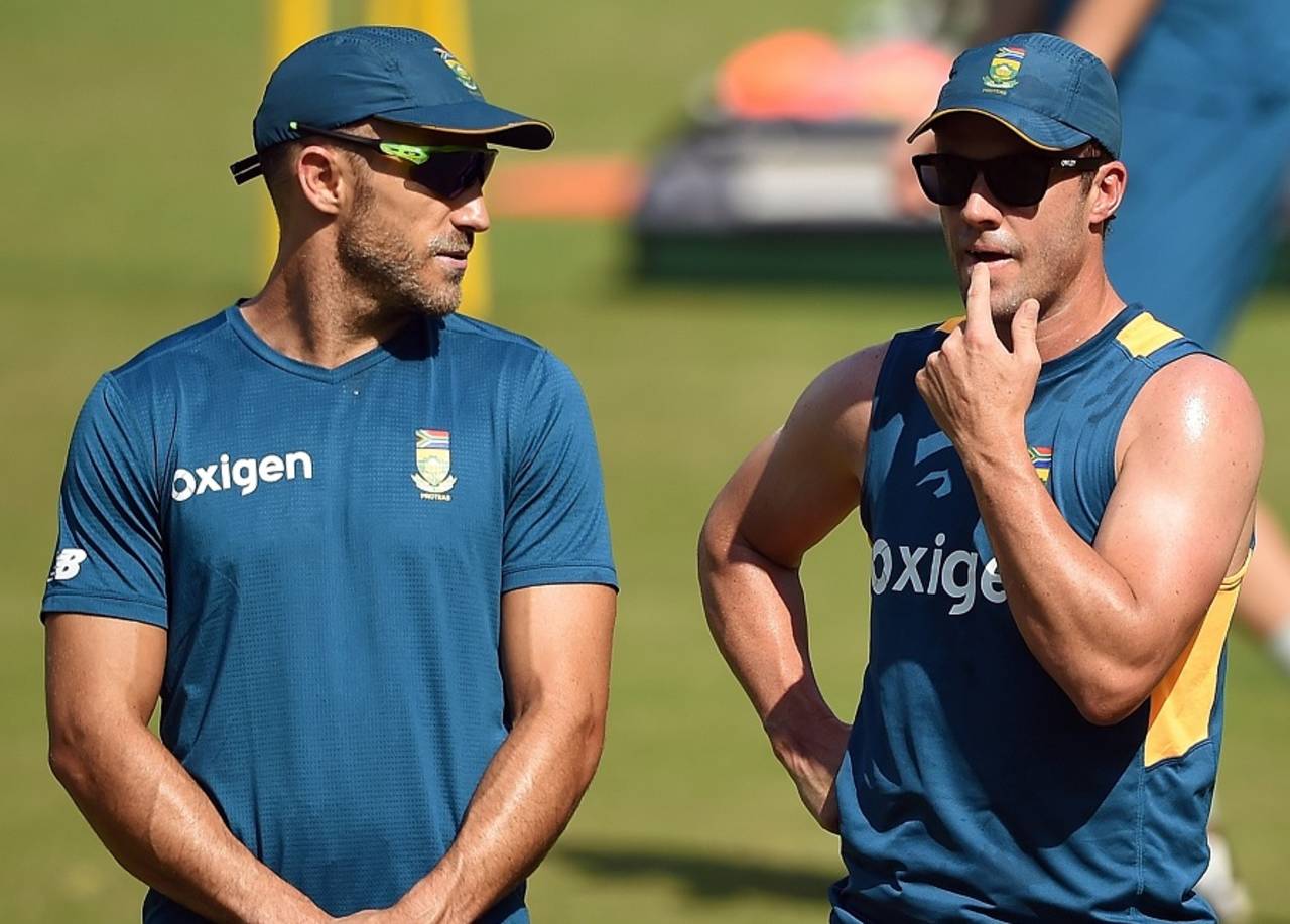 Faf du Plessis and AB de Villiers could be playing a T20 league at home next summer&nbsp;&nbsp;&bull;&nbsp;&nbsp;AFP
