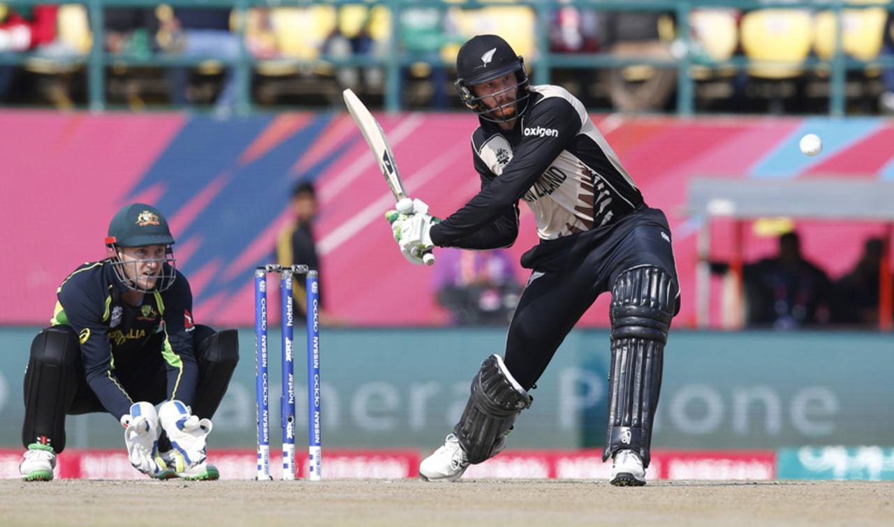 Martin Guptill got New Zealand off to a flying start in Dharamsala, his quickfire 39 including two fours and four sixes&nbsp;&nbsp;&bull;&nbsp;&nbsp;Associated Press