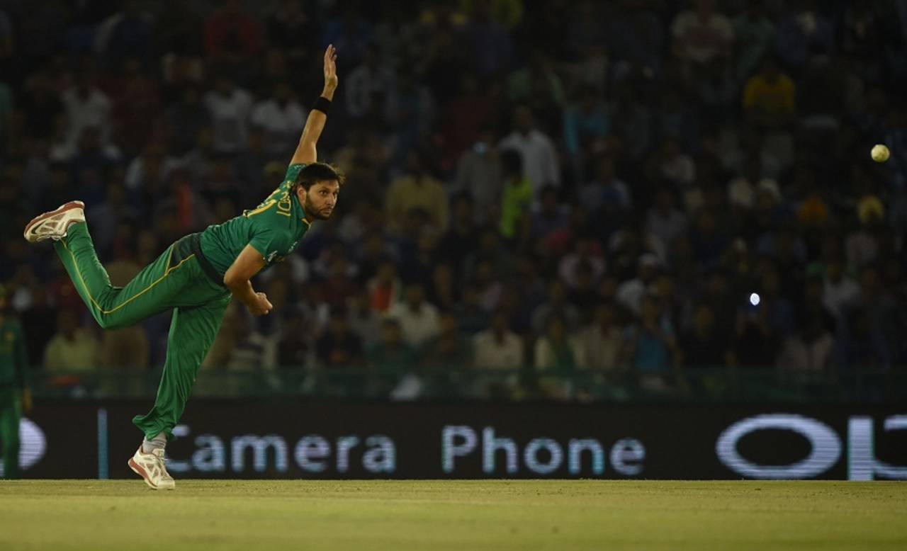 Shahid Afridi hasn't taken on the role of the lead spinner, as the squad selection for the World T20 demanded&nbsp;&nbsp;&bull;&nbsp;&nbsp;AFP