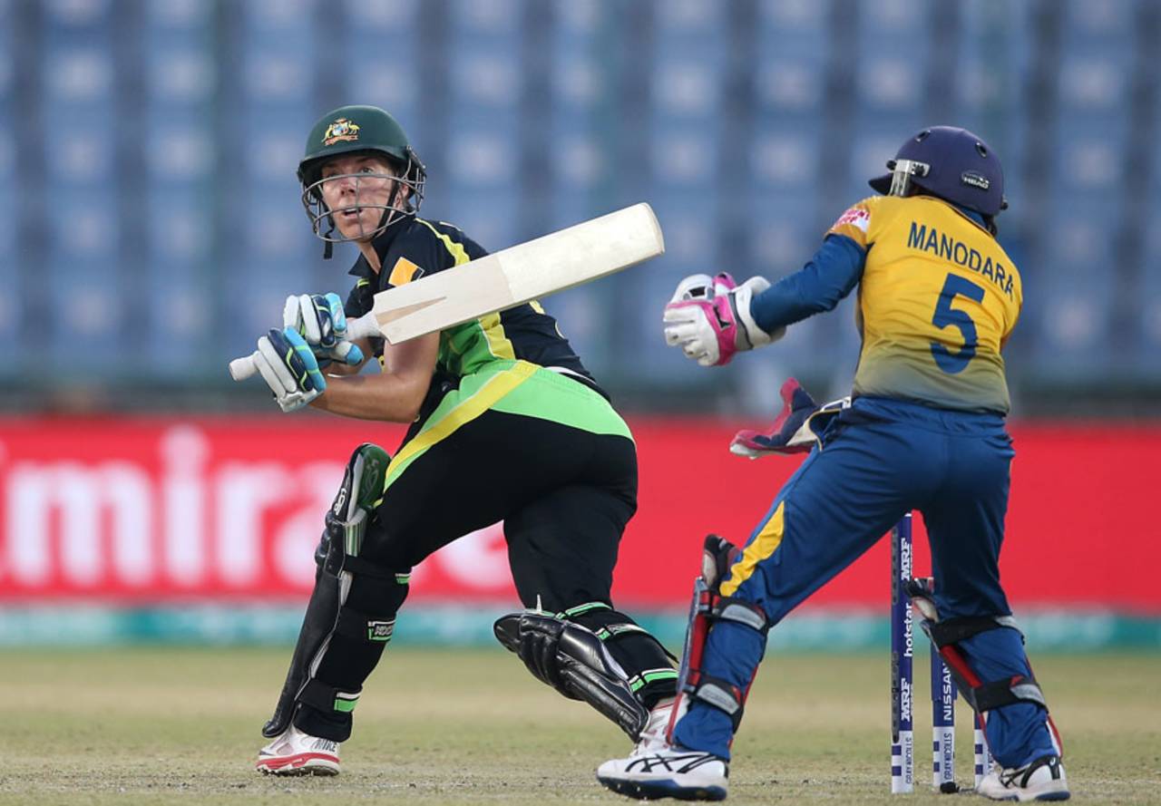 Elyse Villani had a clear gameplan against Sri Lanka: she wanted to give herself time at the crease and play to her strengths&nbsp;&nbsp;&bull;&nbsp;&nbsp;IDI/Getty Images