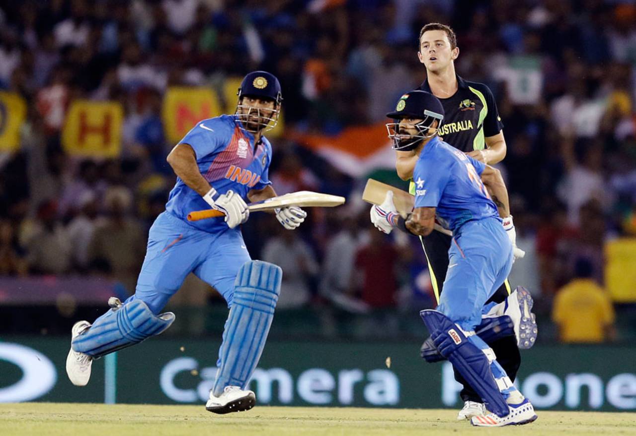 Virat Kohli and MS Dhoni have turned running between the wickets into an art&nbsp;&nbsp;&bull;&nbsp;&nbsp;Associated Press