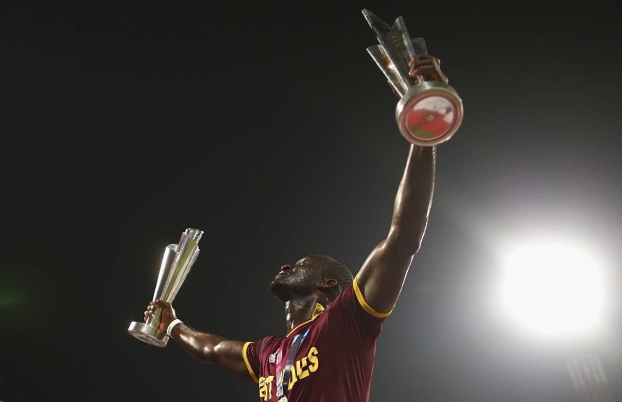 Darren Sammy became the only captain to win two World T20 titles&nbsp;&nbsp;&bull;&nbsp;&nbsp;Getty Images