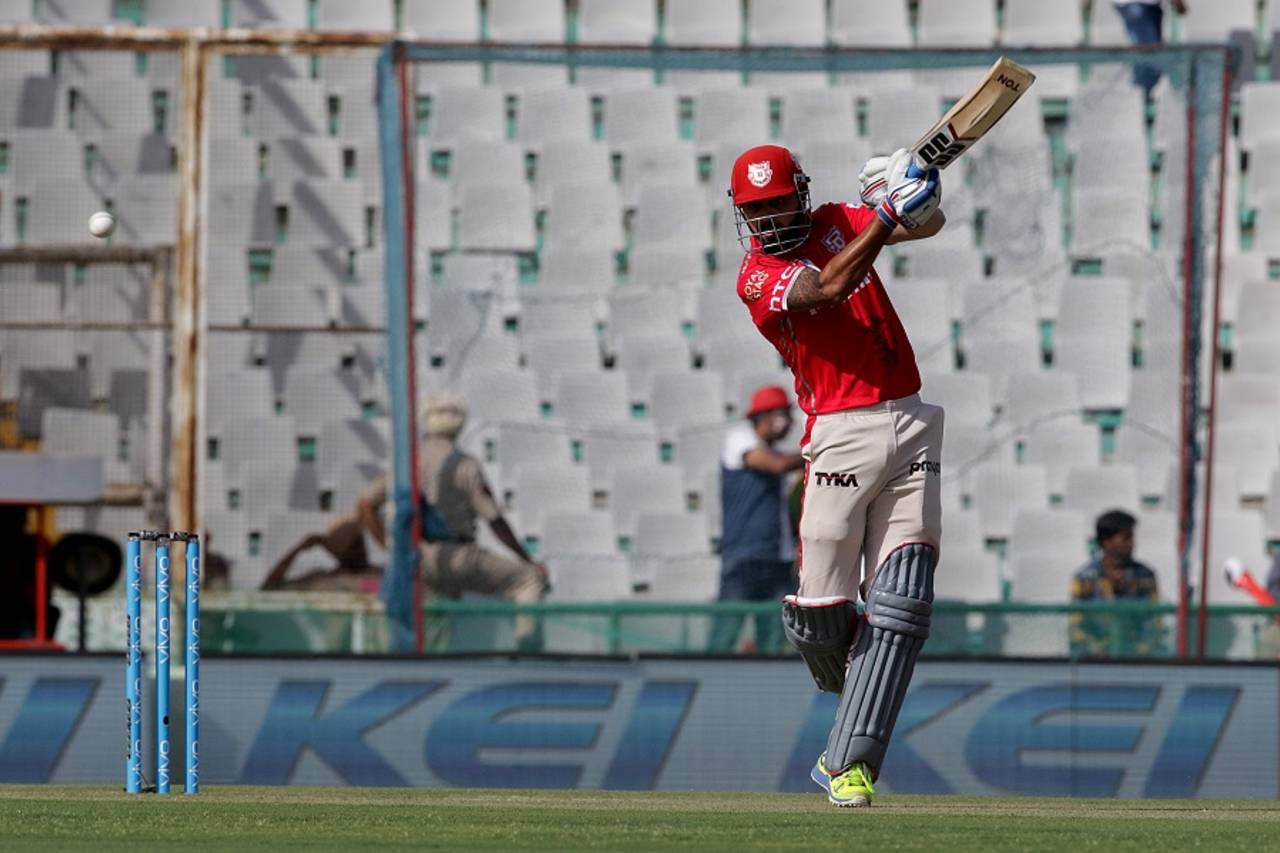 M Vijay, the Kings XI Punjab captain, made 6 in a 33-run opening stand with Hashim Amla after electing to bat&nbsp;&nbsp;&bull;&nbsp;&nbsp;BCCI