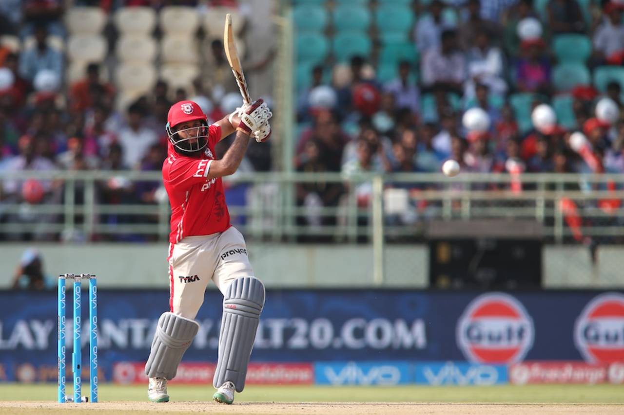 Hashim Amla's 27-ball 30 gave Kings XI Punjab a solid start after they elected to bat in their final match of IPL 2016&nbsp;&nbsp;&bull;&nbsp;&nbsp;BCCI