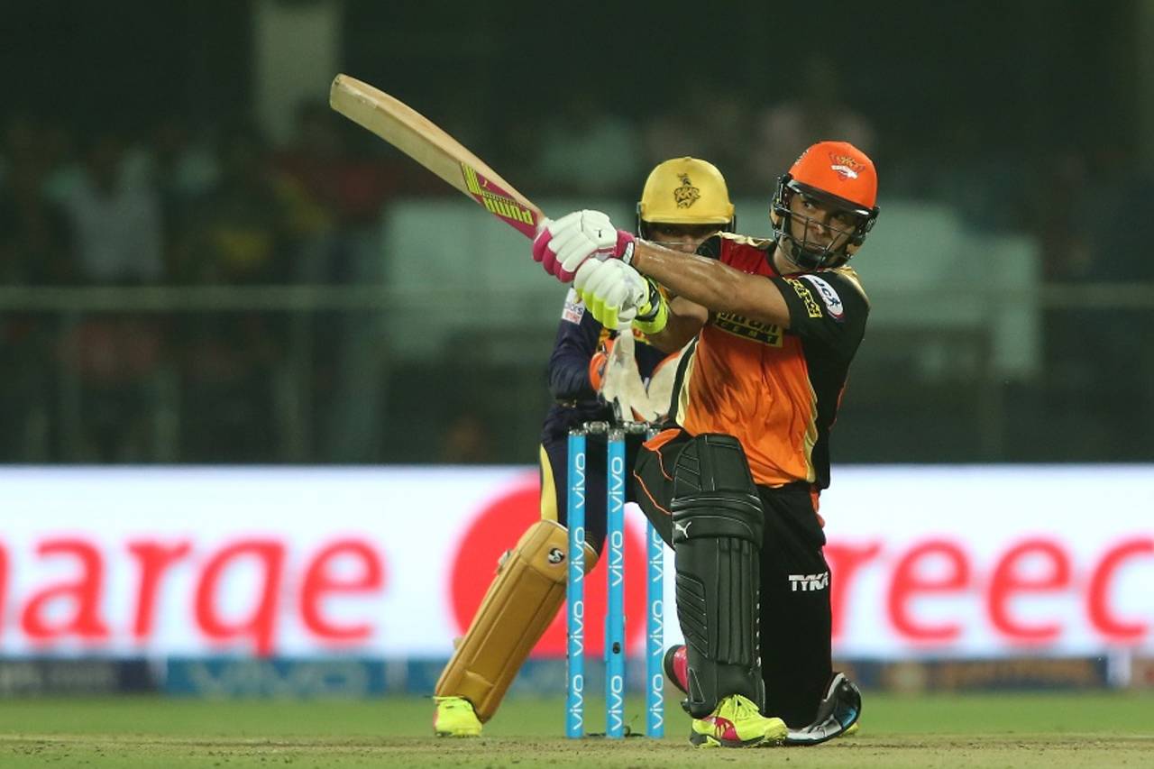 Yuvraj Singh plundered 37 runs off 13 balls against the wristspin of Kuldeep Yadav in two matches&nbsp;&nbsp;&bull;&nbsp;&nbsp;BCCI