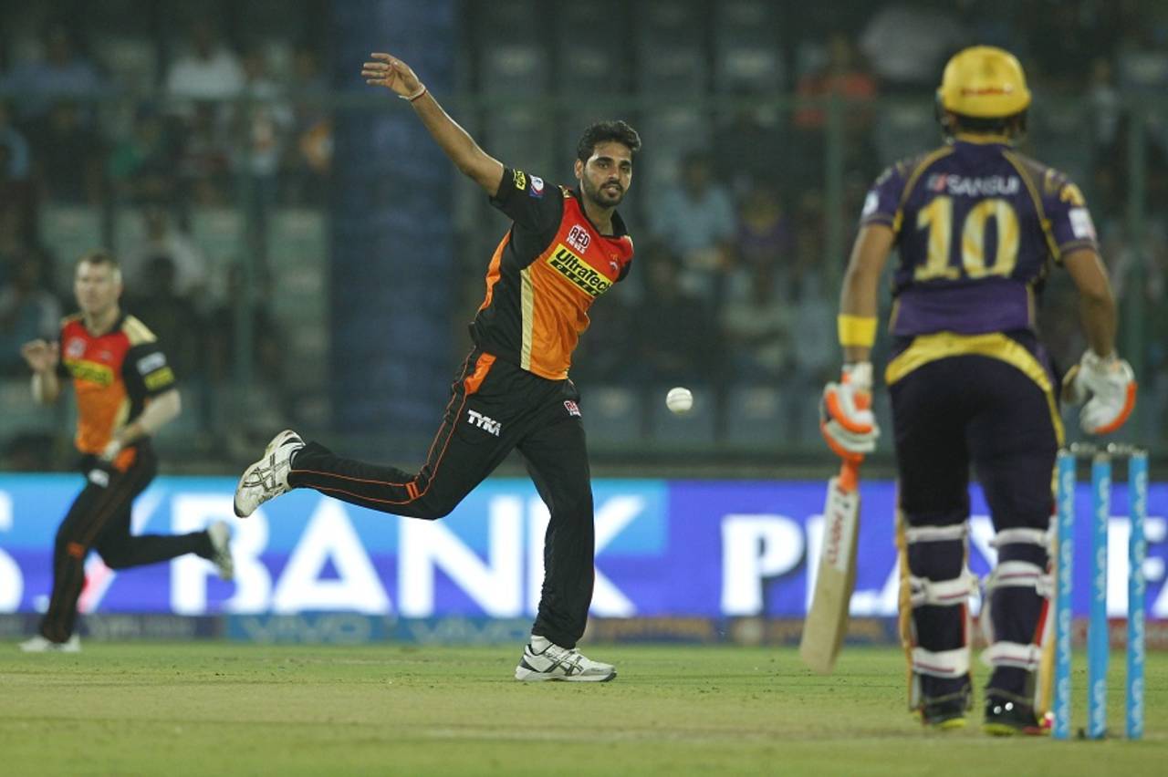 With Ashish Nehra out injured, Bhuvneshwar Kumar has grown into a leadership role in the Sunrisers Hyderabad bowling attack&nbsp;&nbsp;&bull;&nbsp;&nbsp;BCCI