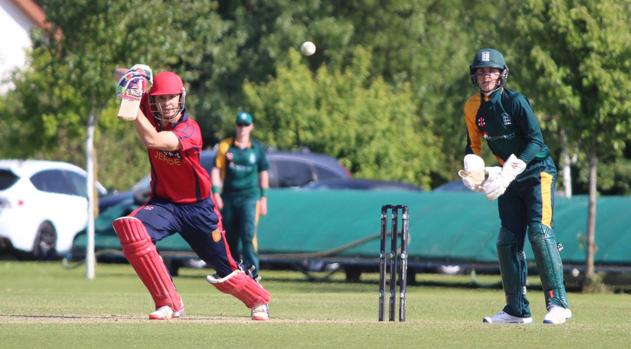 Ben Stevens took two wickets and scored 53 in Jersey's win five-wicket win over Germany&nbsp;&nbsp;&bull;&nbsp;&nbsp;Peter Della Penna