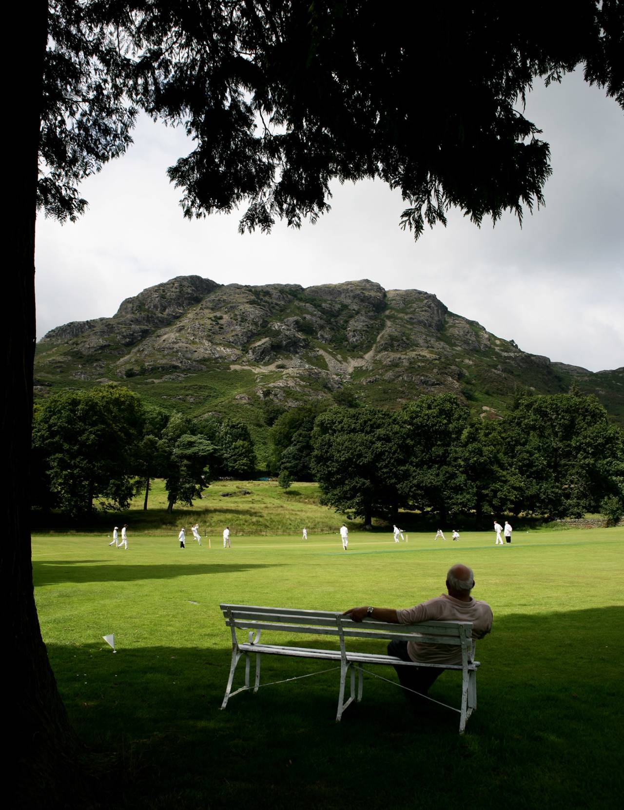 A general view of the Coniston Cricket Club in England, July 26, 2008