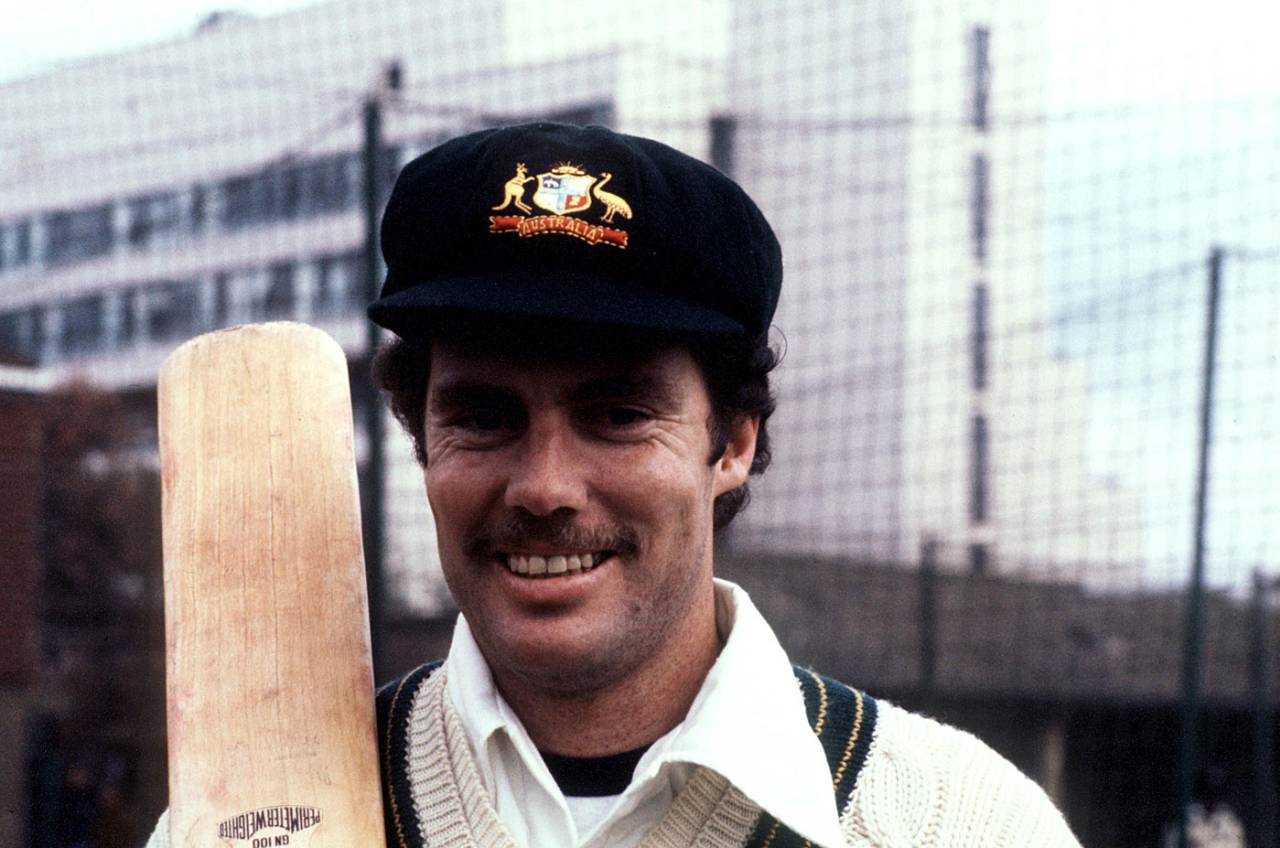 Greg Chappell in 1977. He rates the 40 he scored in a low-scoring first innings in the Centenary Test of that year as one of his finest innings&nbsp;&nbsp;&bull;&nbsp;&nbsp;PA Photos