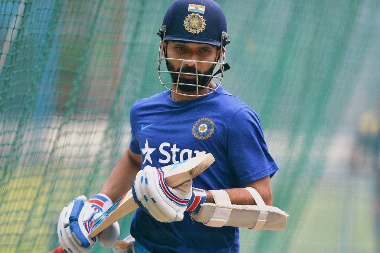 Ajinkya Rahane is one player who didn't let the time on the bench affect his confidence and went on to make a successful start to his Test career&nbsp;&nbsp;&bull;&nbsp;&nbsp;AFP
