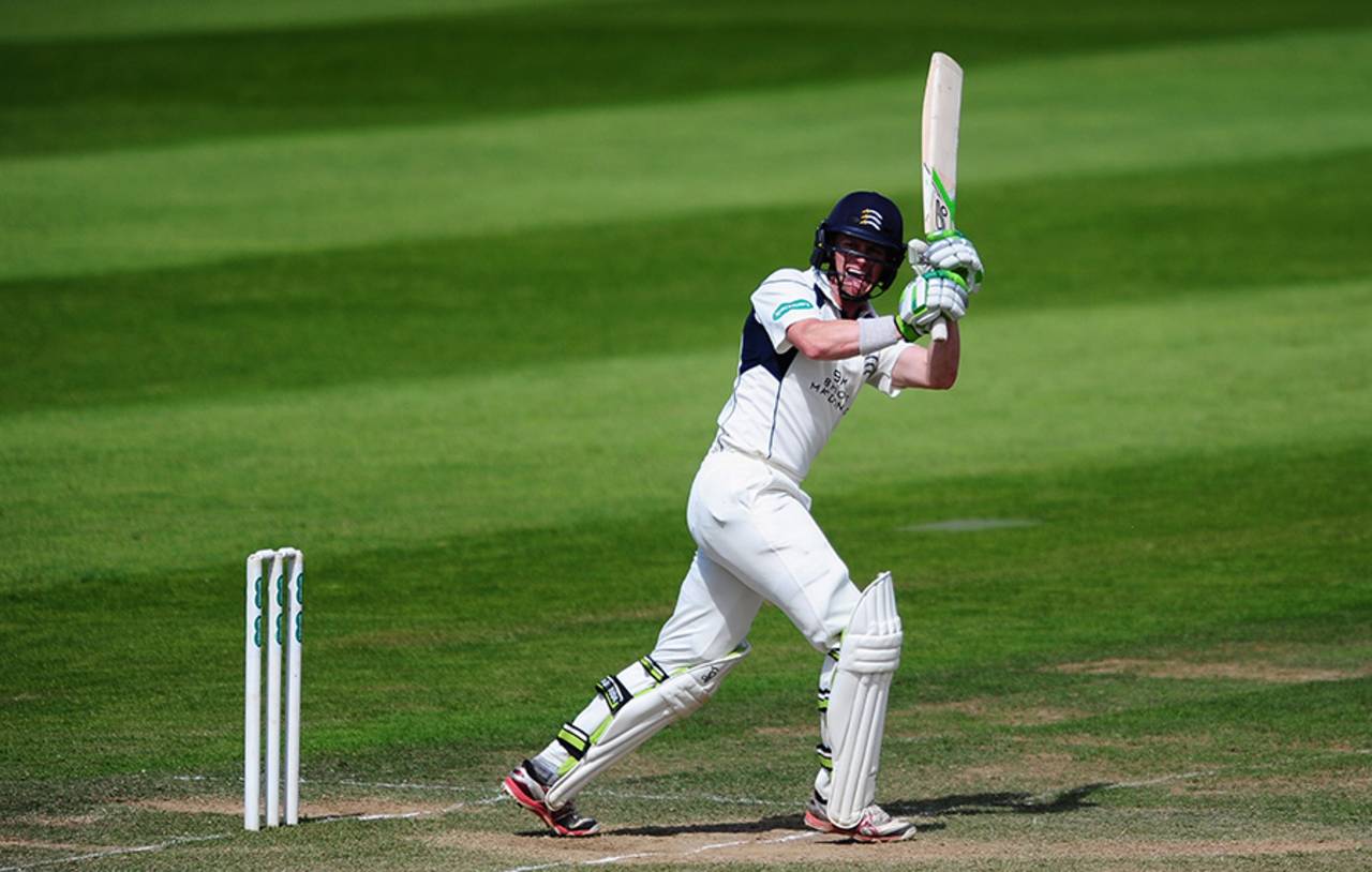 Nick Gubbins led Middlesex's run chase at Taunton, Somerset v Middlesex, Specsavers Championship Division One, Taunton, 4th day