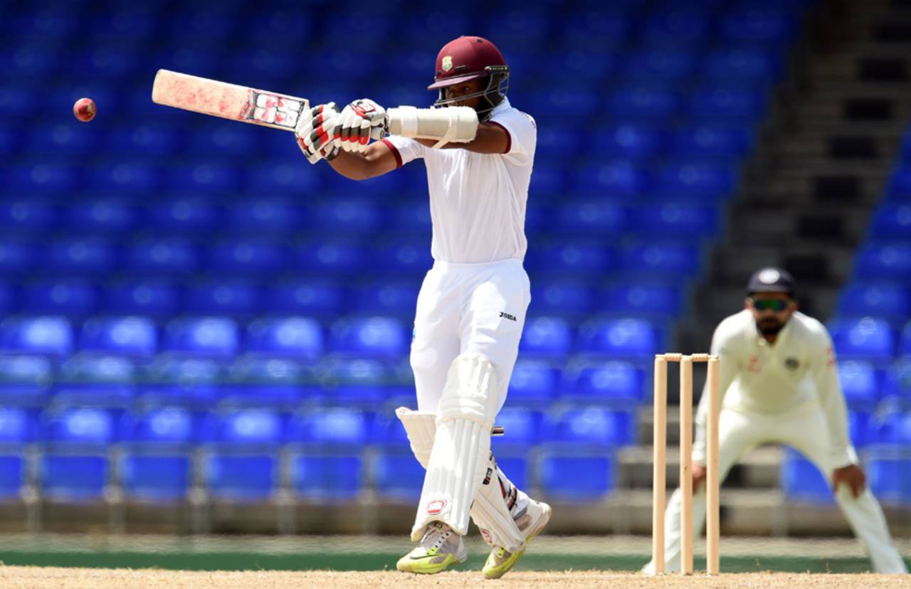 Shai Hope, who is uncapped in limited-overs internationals, recently scored 76 in the three-day warm-up match against the PCB Patron's XI side&nbsp;&nbsp;&bull;&nbsp;&nbsp;AFP