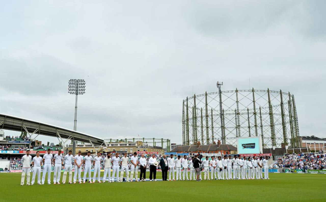 There was a minute's silence before play to pay tribute to victims of the Quetta bombing&nbsp;&nbsp;&bull;&nbsp;&nbsp;AFP