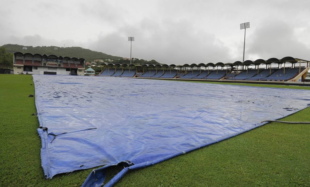 File photo - Rain had wiped out the third day's play in St Lucia and there is a likelihood that the fourth Test could face frequent interruptions due to the weather&nbsp;&nbsp;&bull;&nbsp;&nbsp;AFP