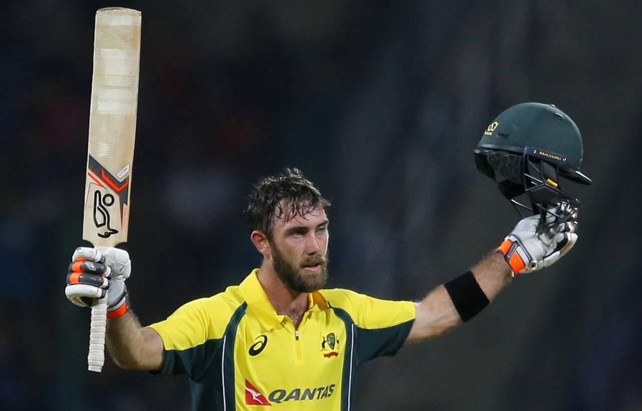 'If I can bat a bit higher and really show that I can bat a long period of time, I can have a greater effect on games' - Glenn Maxwell&nbsp;&nbsp;&bull;&nbsp;&nbsp;Associated Press