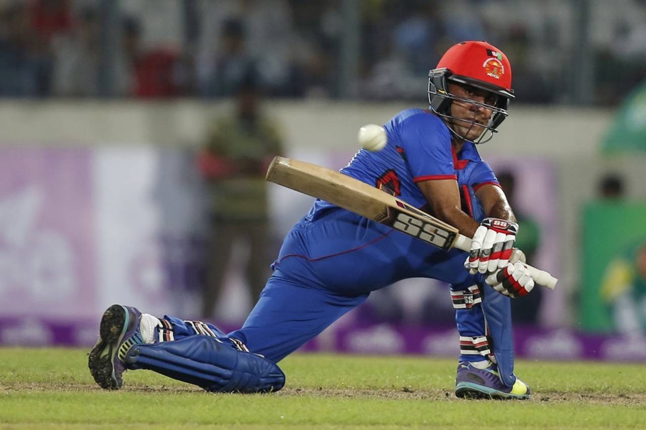 Hashmatullah Shahidi: 'I scored runs in the first game but I should have finished the game. I will learn from my mistakes from the last two games.'&nbsp;&nbsp;&bull;&nbsp;&nbsp;Associated Press