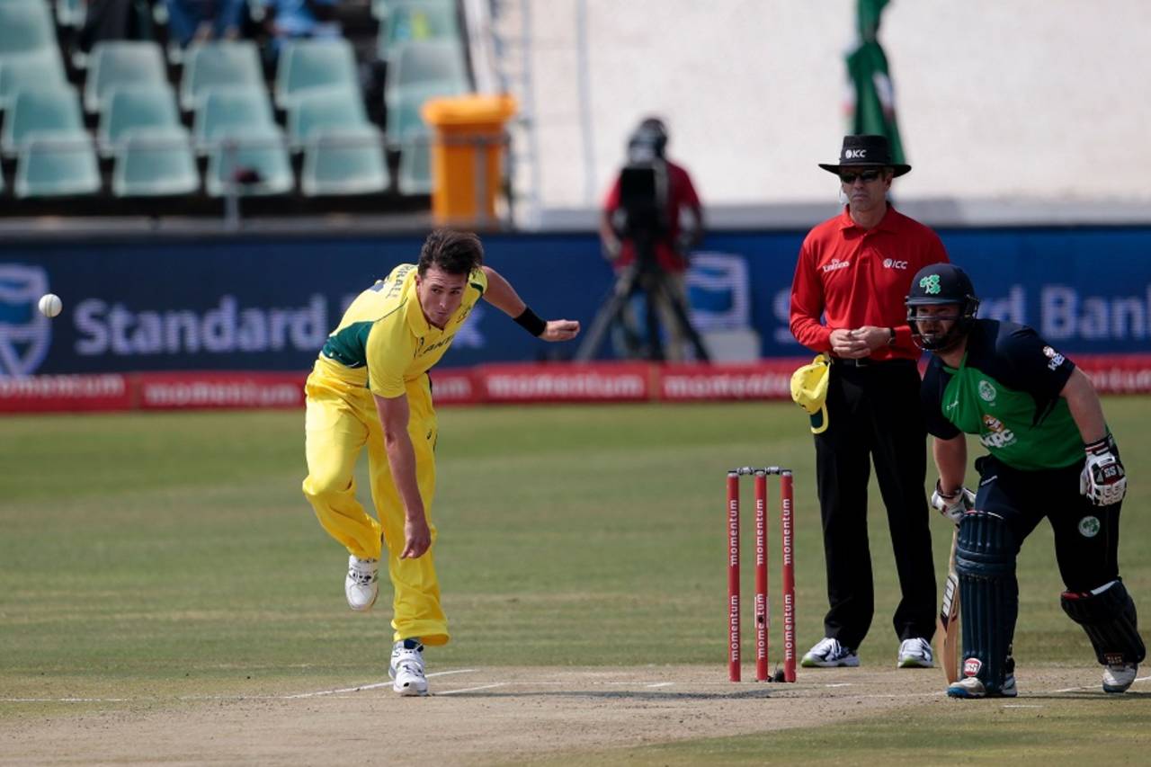Australia handed an international debut to seamer Daniel Worrall, who had played all of 13 List A matches before this fixture&nbsp;&nbsp;&bull;&nbsp;&nbsp;AFP
