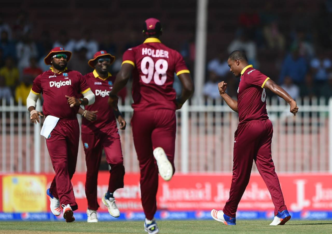 West Indies struck with their first ball after electing to field when Shannon Gabriel had Azhar Ali caught behind&nbsp;&nbsp;&bull;&nbsp;&nbsp;Getty Images