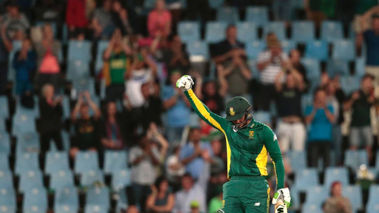 Quinton de Kock's 178 against Australia last week has been bettered by only one wicketkeeper in ODIs&nbsp;&nbsp;&bull;&nbsp;&nbsp;AFP