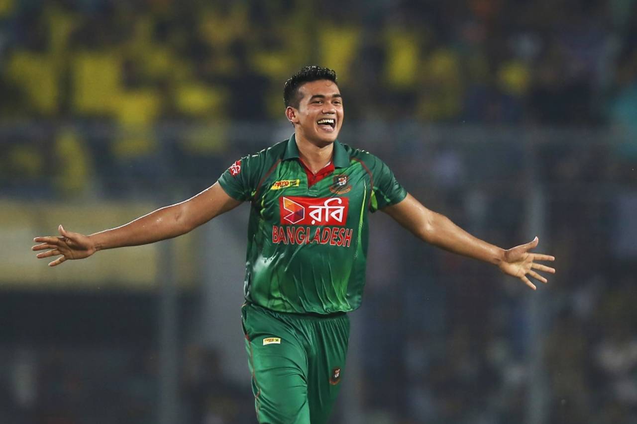 Taskin Ahmed was the joint-highest wicket-taker in the ODI series between Bangladesh and Afghanistan&nbsp;&nbsp;&bull;&nbsp;&nbsp;Associated Press