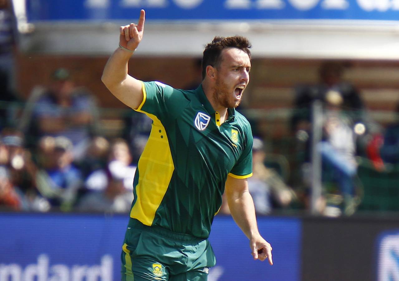 Kyle Abbott found movement with the new ball and bowled Australia's openers inside three overs&nbsp;&nbsp;&bull;&nbsp;&nbsp;Associated Press