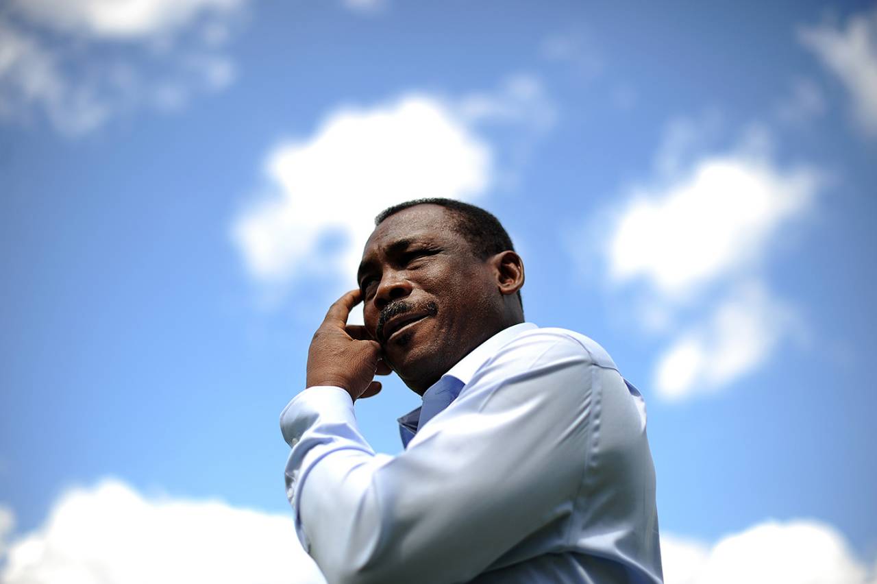 Gordon Greenidge at a photo call ahead of the premiere of <i>Fire in Babylon</i>, The Oval, London, May 9, 2011