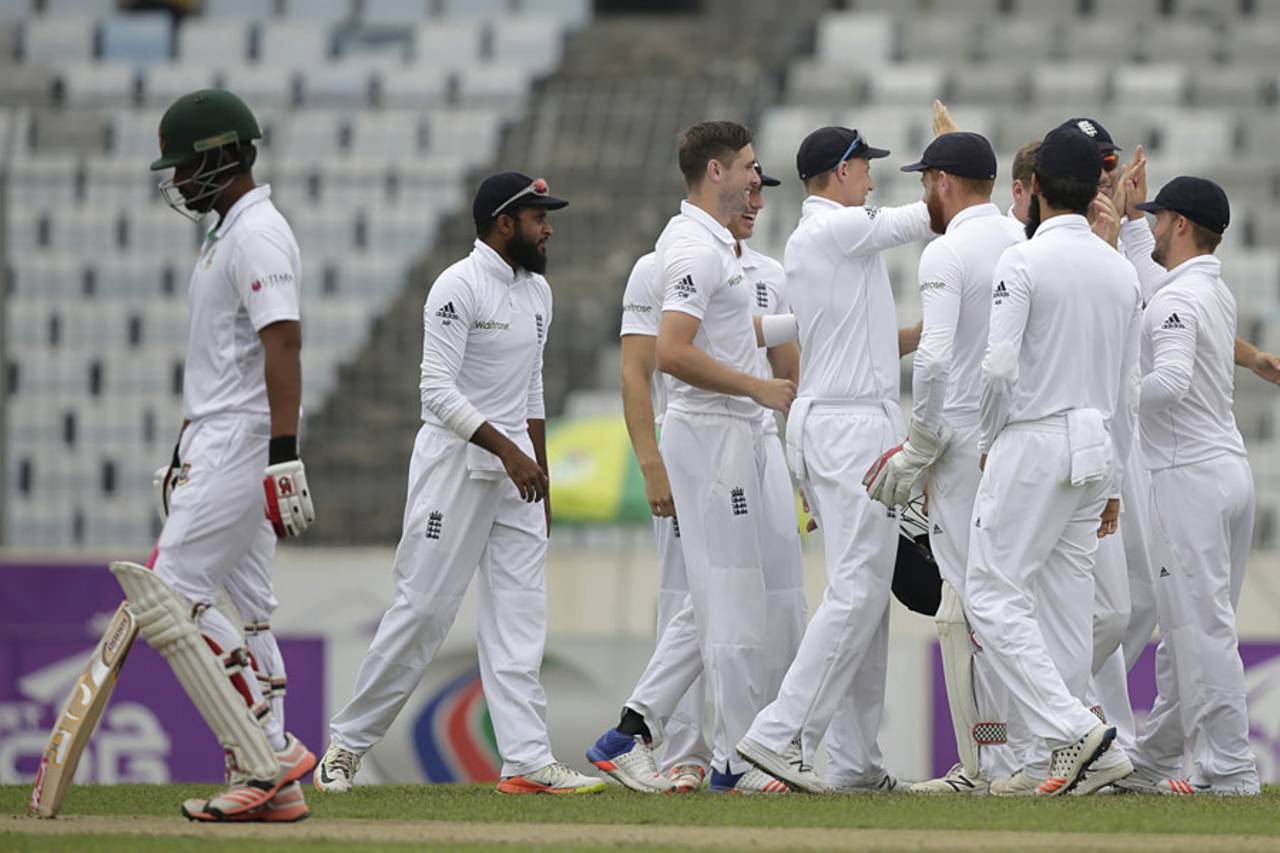 Imrul Kayes fell in the third over after cutting loosely to point&nbsp;&nbsp;&bull;&nbsp;&nbsp;Associated Press
