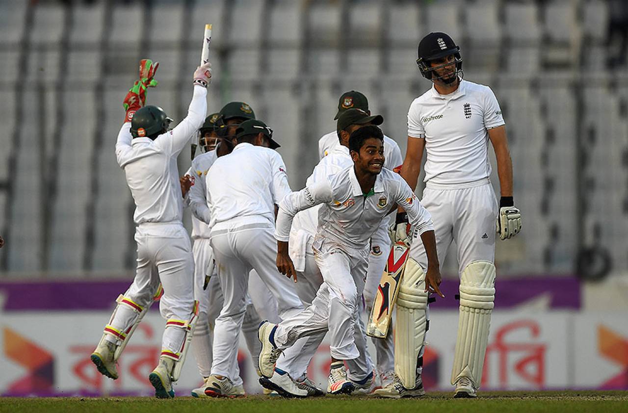 Bangladesh's maiden Test win against England came after more than 14 months without a match&nbsp;&nbsp;&bull;&nbsp;&nbsp;Getty Images