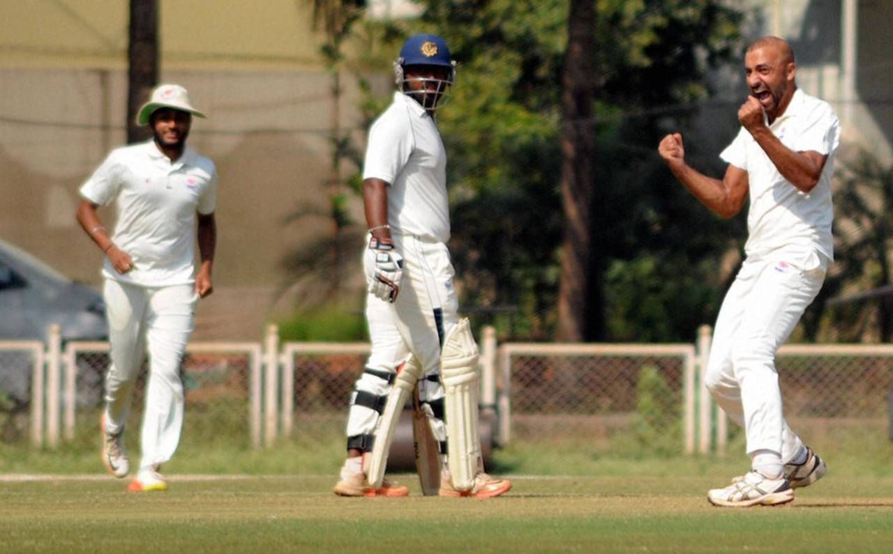 Samiullah Beigh gave Tripura a scare by taking three wickets&nbsp;&nbsp;&bull;&nbsp;&nbsp;PTI 