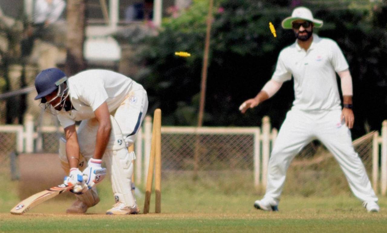 File photo - Smit Patel's 54 in the second innings wasn't enough for Tripura&nbsp;&nbsp;&bull;&nbsp;&nbsp;PTI 