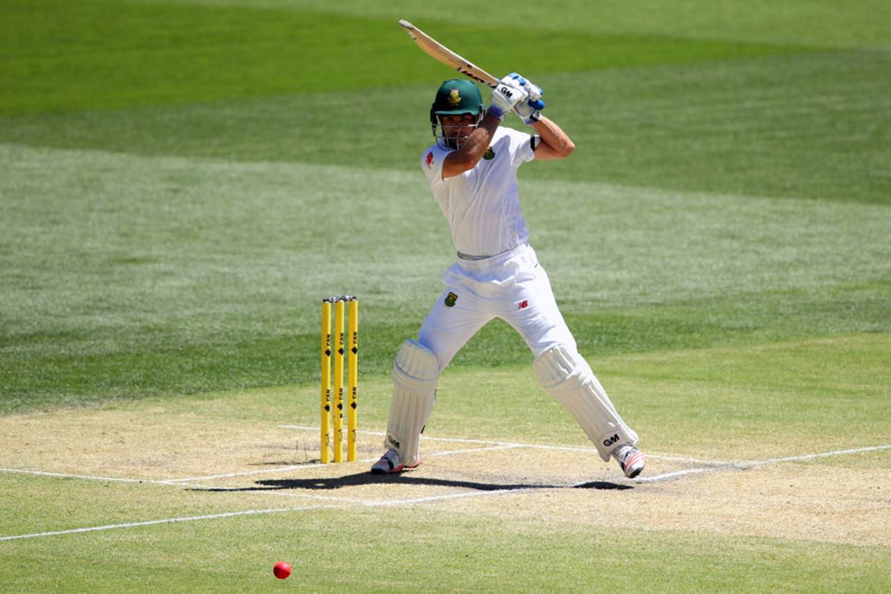 Stephen Cook threads one through the off side, Australia v South Africa, 3rd Test, Adelaide, 4th day, November 27, 2016