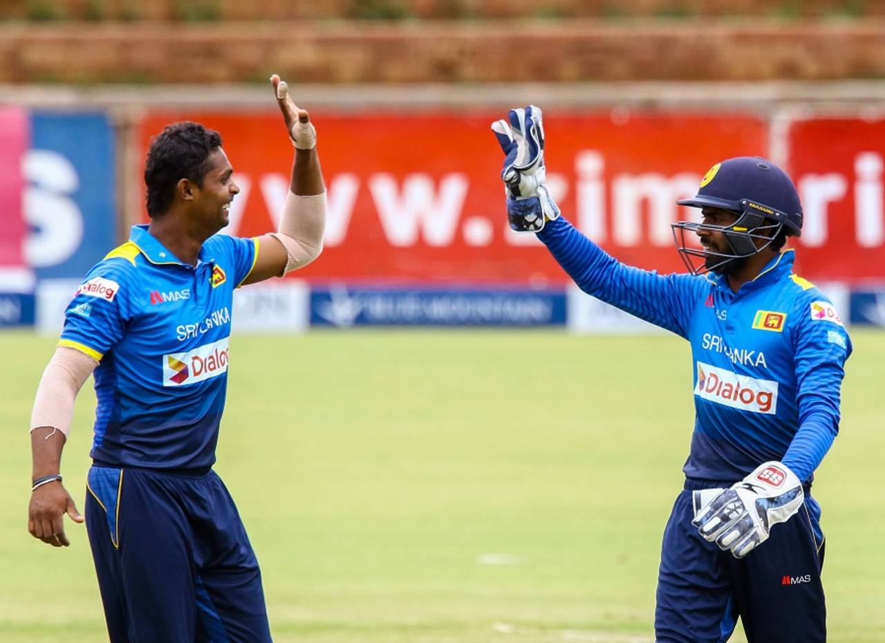 Jeffrey Vandersay said that it was heartening for the youngsters in the side, like Asela Gunaratne, to take on responsibilities in the absence of seniors&nbsp;&nbsp;&bull;&nbsp;&nbsp;AFP