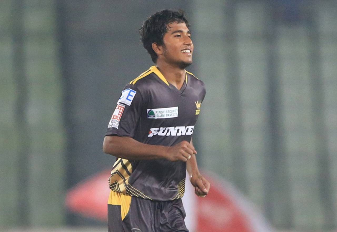 Debutant Afif Hossain's 5 for 21 on T20 debut stunned Chittagong Vikings&nbsp;&nbsp;&bull;&nbsp;&nbsp;BCB