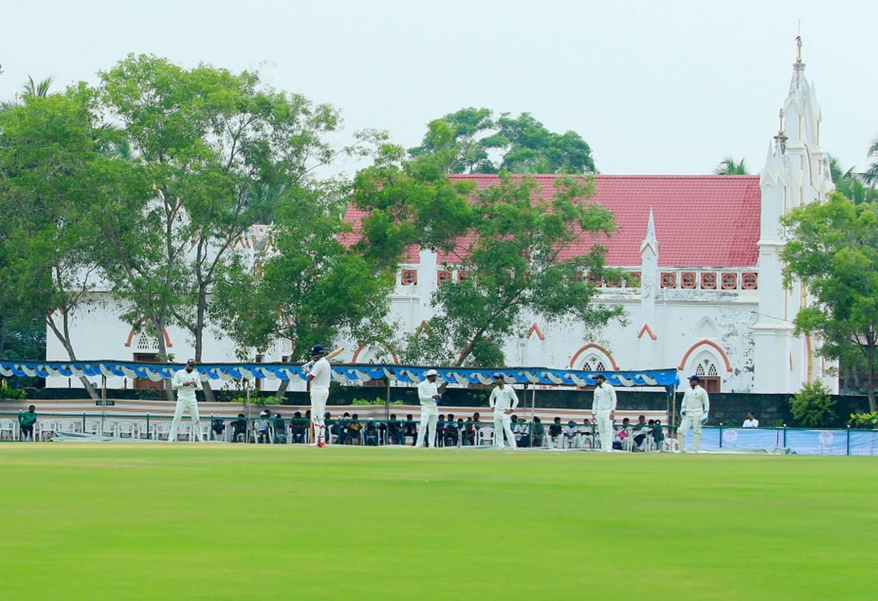 Playing at St. Xavier's College Ground can be a bit distracting, Thiruvananthapuram