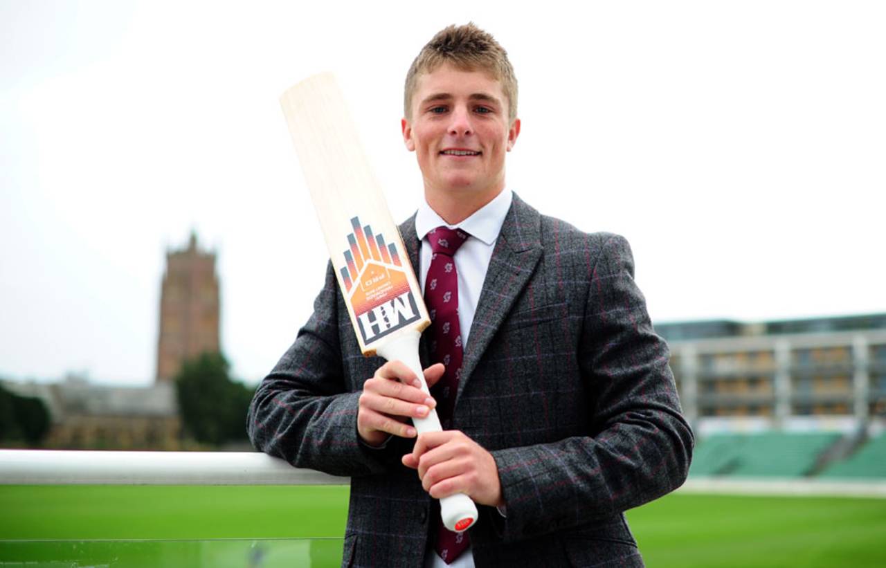 Tom Abell was unveiled as Somerset's new Championship captain, Taunton, December 21, 2016