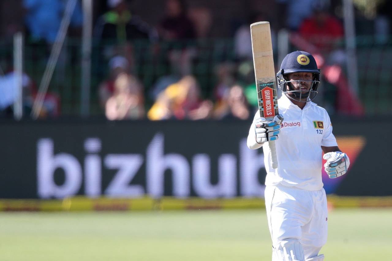 Angelo Mathews praised Kusal Mendis for taking on the bowlers and playing attacking cricket&nbsp;&nbsp;&bull;&nbsp;&nbsp;AFP