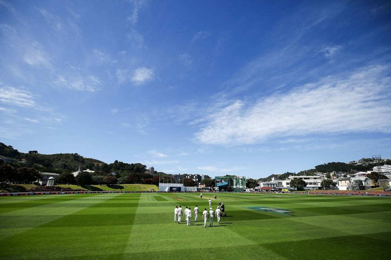 It was a lovely day for cricket, New Zealand v Bangladesh, 1st Test, Wellington, 2nd day, January 13, 2017