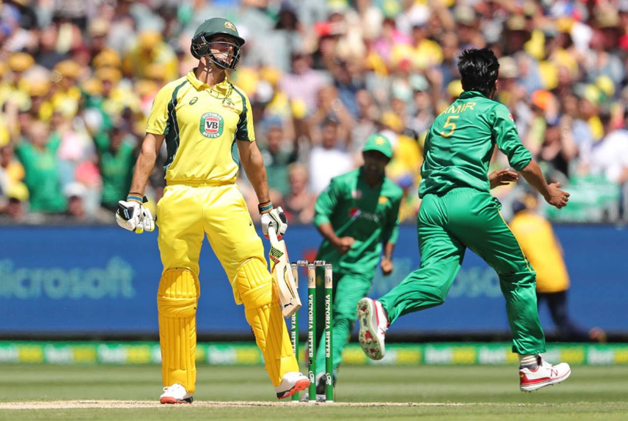 Mitchell Marsh scored a golden duck and bowled six overs for 32 runs without a wicket on Sunday&nbsp;&nbsp;&bull;&nbsp;&nbsp;Getty Images