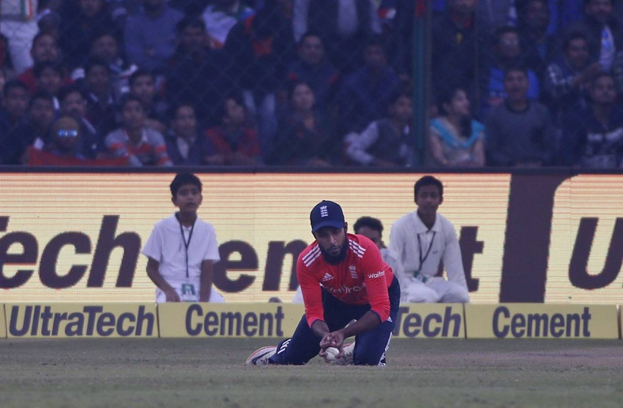 Adil Rashid pulled off a good catch, but was not required to do much else in the game&nbsp;&nbsp;&bull;&nbsp;&nbsp;Associated Press