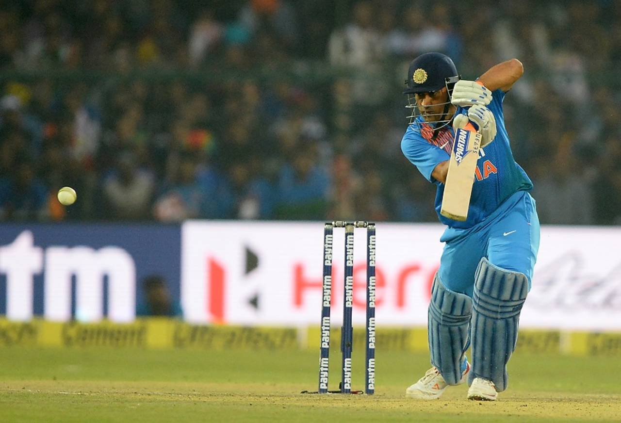 File photo - MS Dhoni's 50-ball knock included three fours and two sixes&nbsp;&nbsp;&bull;&nbsp;&nbsp;AFP