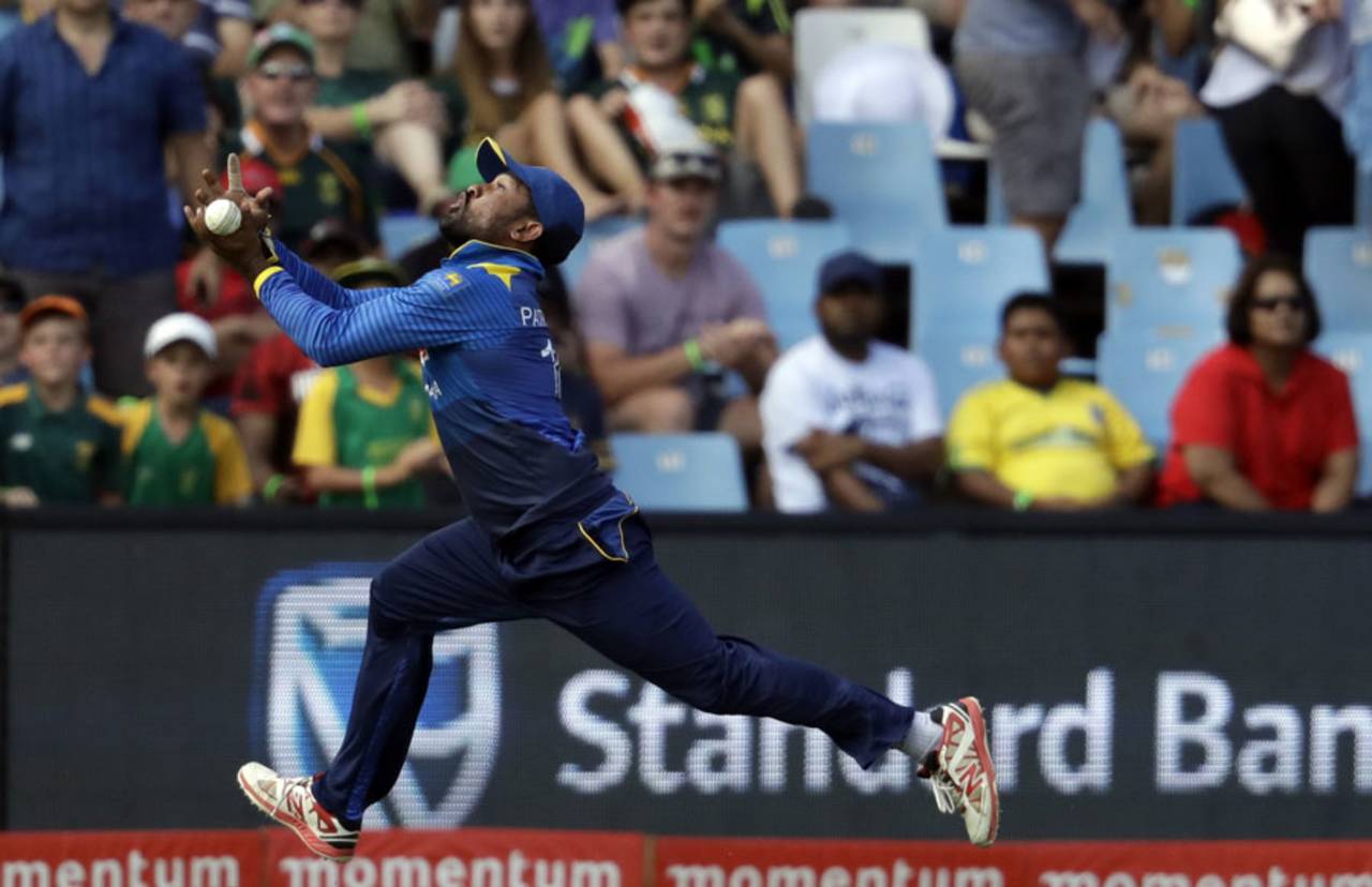 Sri Lanka's fielding standards have dropped across formats over the last few years&nbsp;&nbsp;&bull;&nbsp;&nbsp;Associated Press