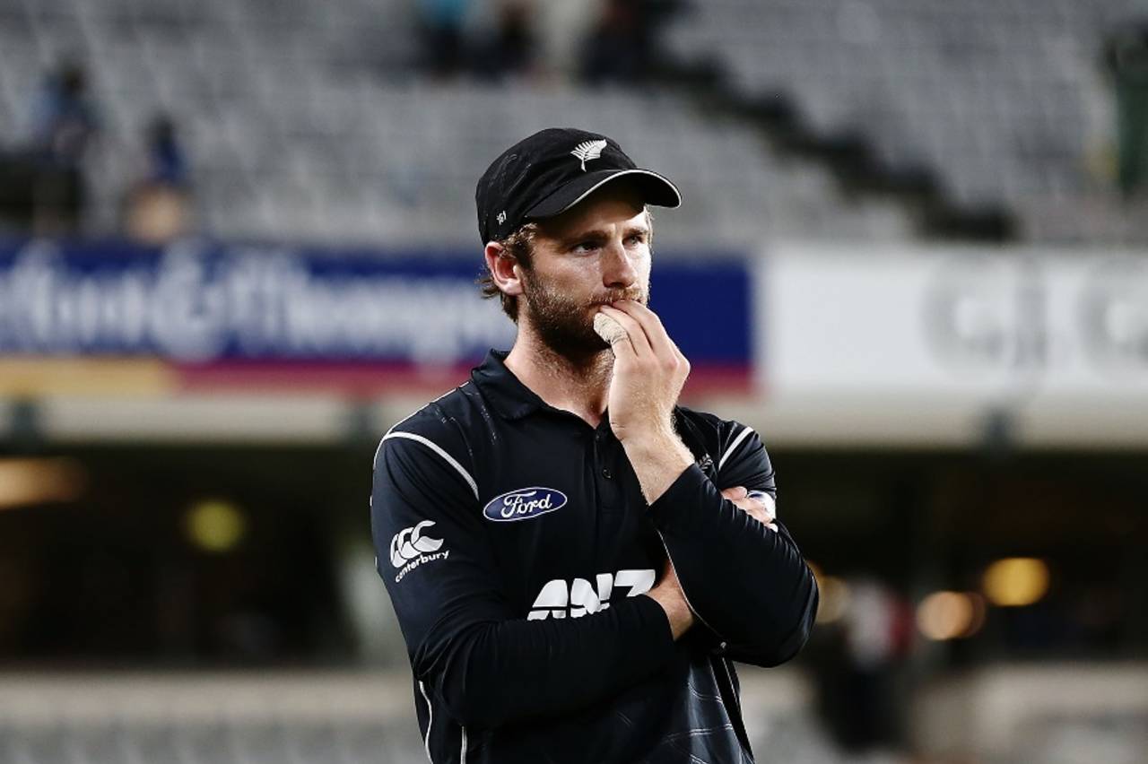 Kane Williamson was run out during a dismal batting performance by New Zealand&nbsp;&nbsp;&bull;&nbsp;&nbsp;Getty Images