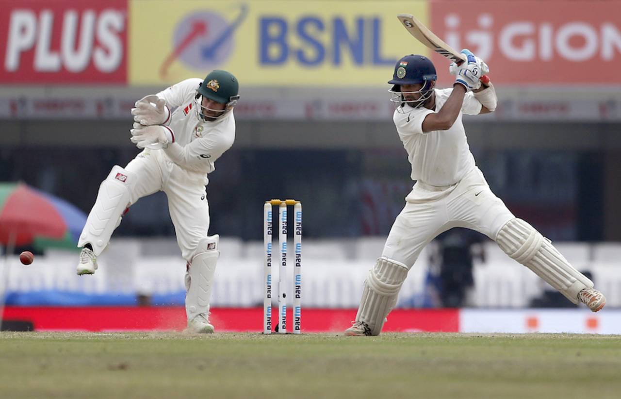 Cheteshwar Pujara holds the record for the longest Test innings by an Indian batter&nbsp;&nbsp;&bull;&nbsp;&nbsp;Associated Press