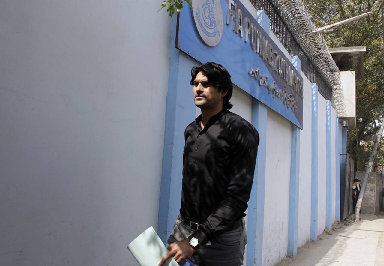 Mohammad Irfan will not be allowed to participate in any form of cricket for at least six months&nbsp;&nbsp;&bull;&nbsp;&nbsp;Associated Press