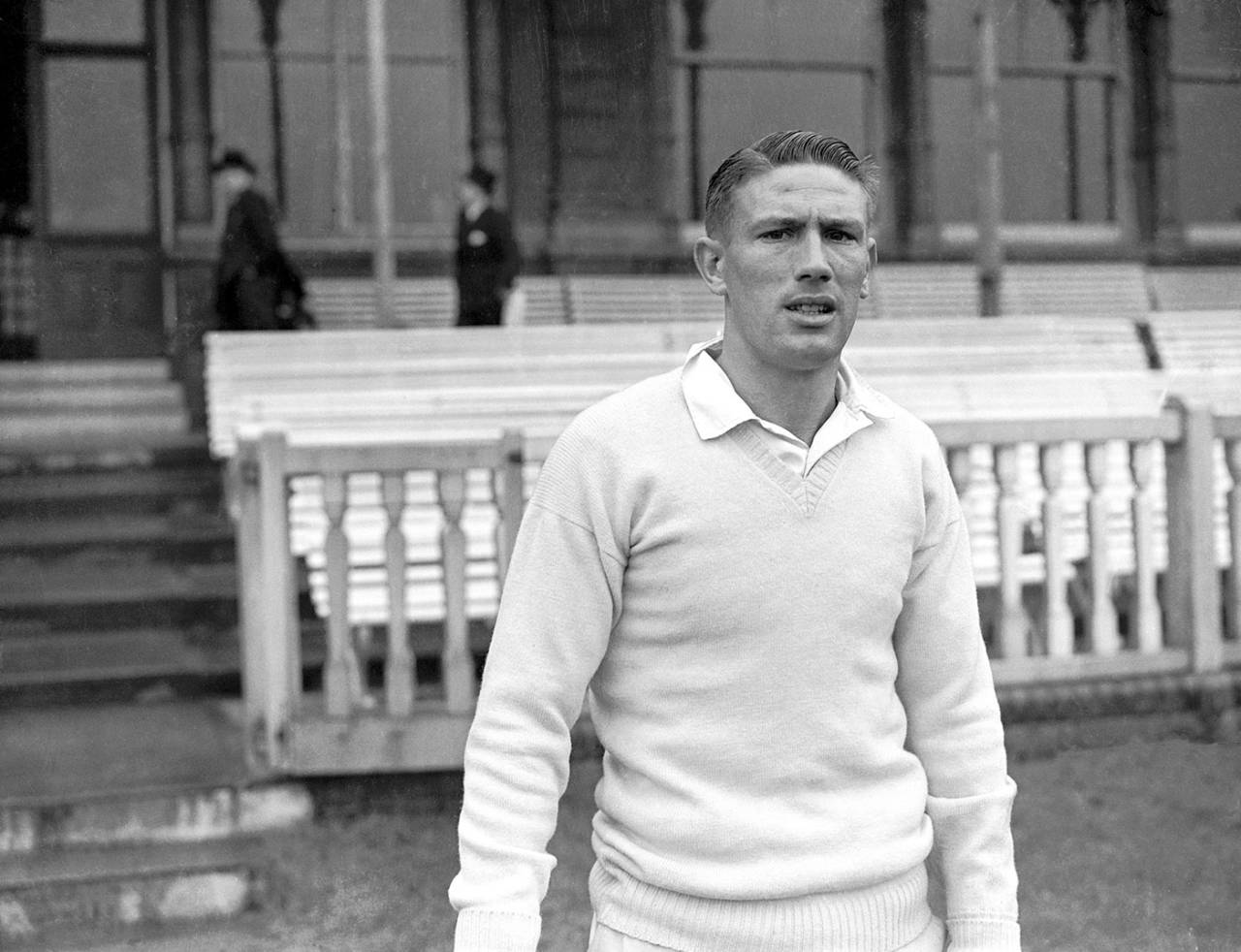 Roly Jenkins portrait, Middlesex v Worcestershire, day three, County Championship, Lord's May 23, 1947